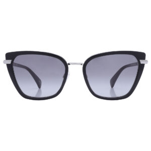 rag and bone grey gradient cat eye ladies sunglasses rnb1057/g/s 0807/9o 56