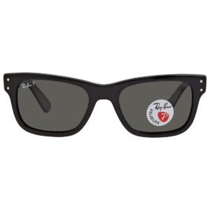 ray ban ray ban burbank polarized green rectangular men's sunglasses rb2283 901/58 55