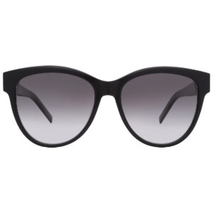 saint laurent grey gradient butterfly ladies sunglasses sl m107 002 55
