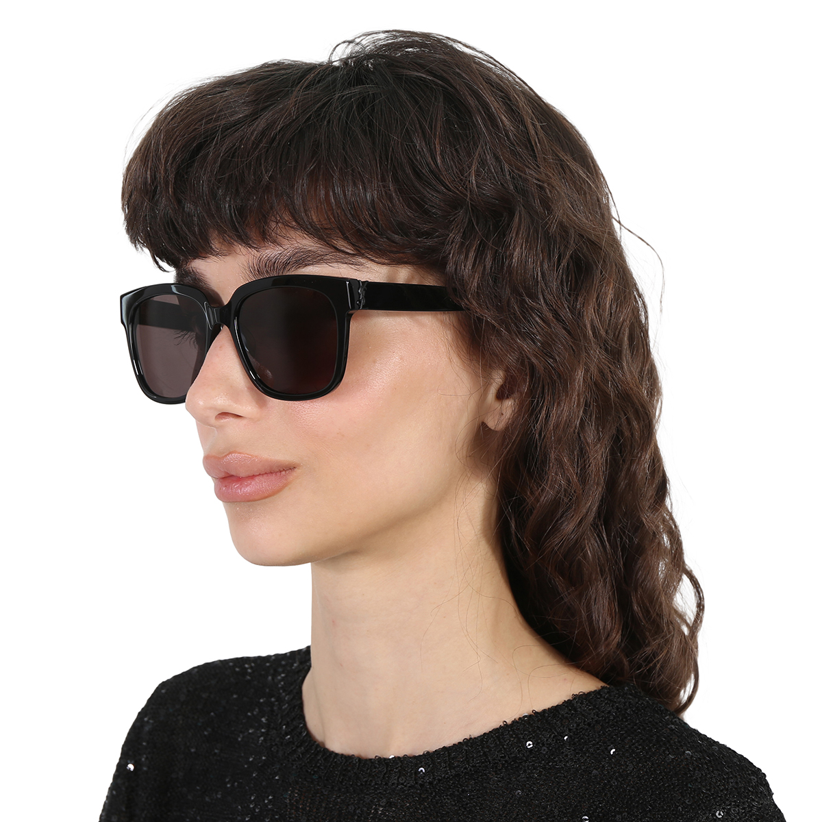 saint laurent grey square ladies sunglasses sl m40 001 54 saint laurent grey square ladies sunglasses sl m40 001 54