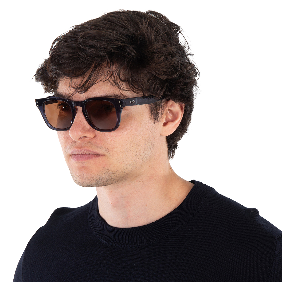 ferragamo salvatore ferragamo amber square men's sunglasses sf1057s 456 49 ferragamo salvatore ferragamo amber square men's sunglasses sf1057s 456 49