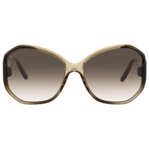 ferragamo salvatore ferragamo brown butterfly ladies sunglasses sf942s 326 61