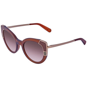 ferragamo salvatore ferragamo brown gradient cat eye ladies sunglasses sf890s 210 52