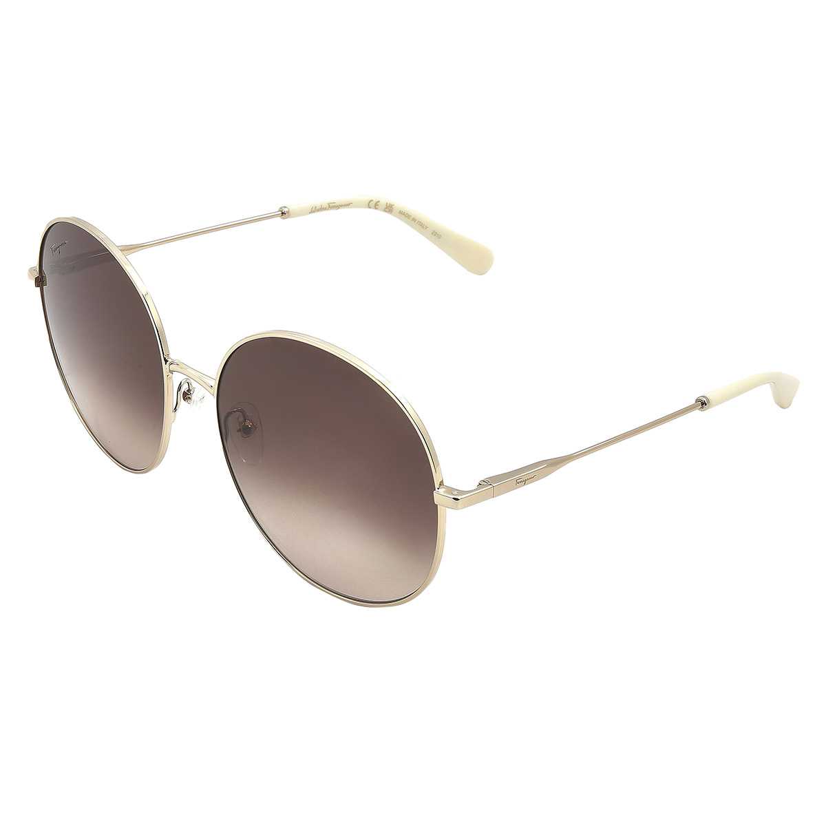 ferragamo salvatore ferragamo brown gradient round ladies sunglasses sf299s 703 60 ferragamo salvatore ferragamo brown gradient round ladies sunglasses sf299s 703 60