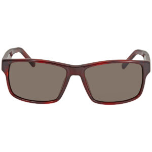 ferragamo salvatore ferragamo brown rectangular 58 mm men's sunglasses sf960s 214 58