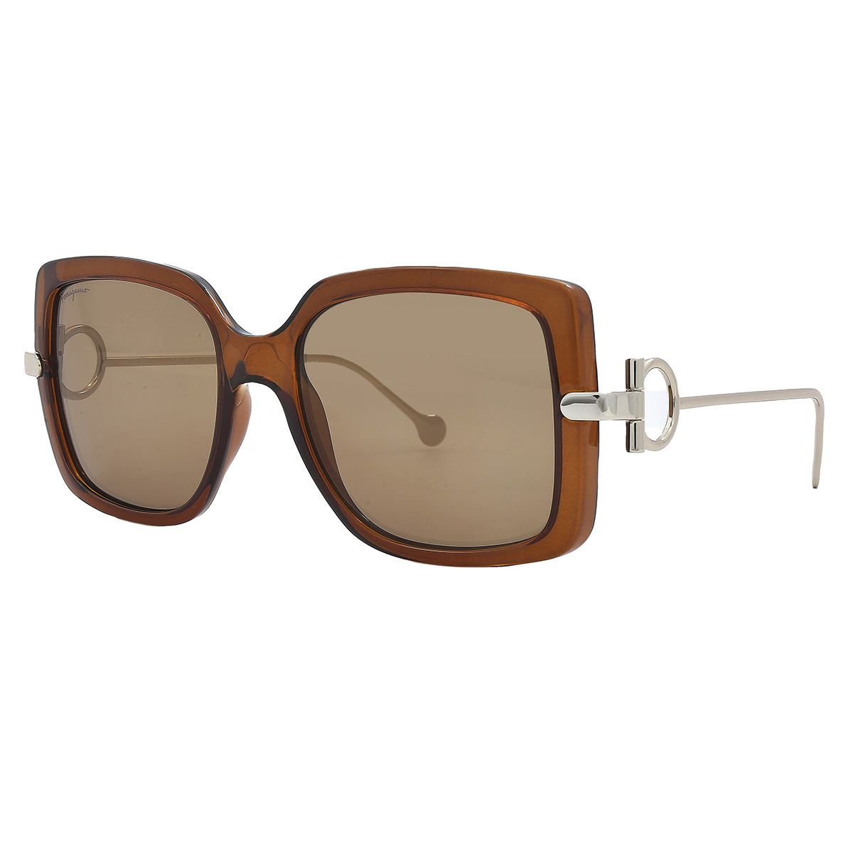 ferragamo salvatore ferragamo brown square ladies sunglasses sf913s 210 55 ferragamo salvatore ferragamo brown square ladies sunglasses sf913s 210 55