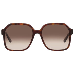 ferragamo salvatore ferragamo grey gradient square ladies sunglasses sf1069s 242 56