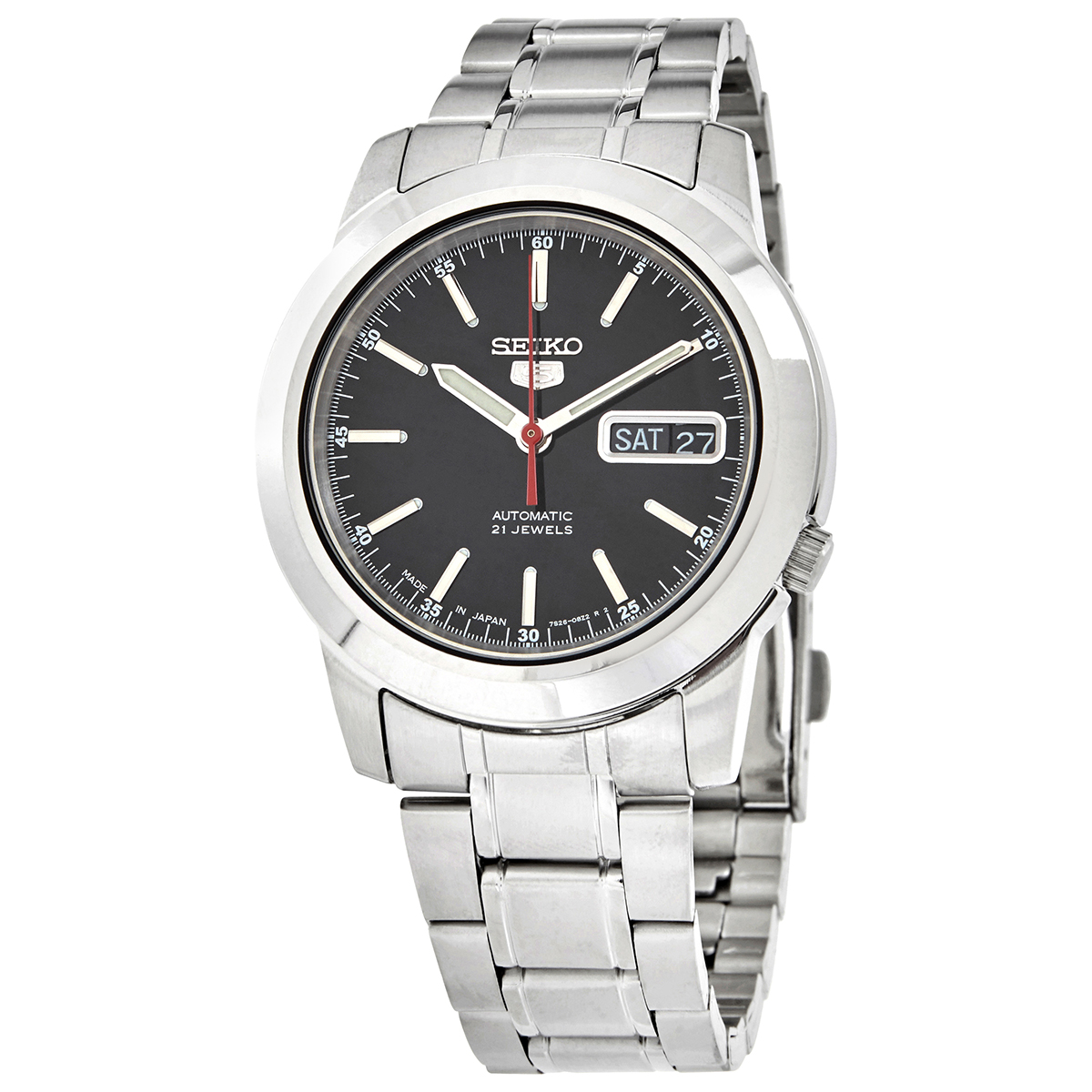 seiko 5 automatic black dial men's watch snke53j1 seiko 5 automatic black dial men's watch snke53j1