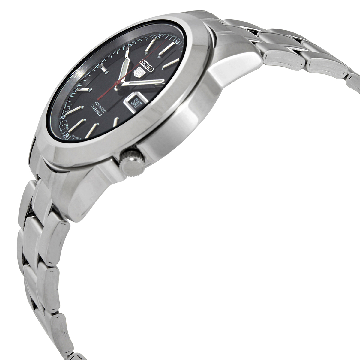 seiko 5 automatic black dial men's watch snke53j1 seiko 5 automatic black dial men's watch snke53j1