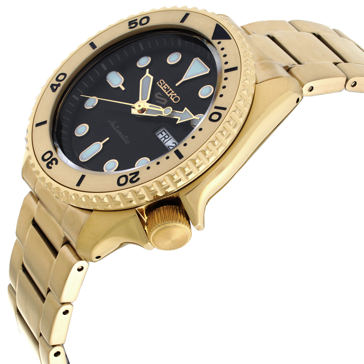 seiko 5 sports automatic black dial men's watch srpk18 seiko 5 sports automatic black dial men's watch srpk18