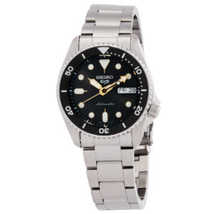 seiko 5 sports automatic black dial men's watch srpl79k1
