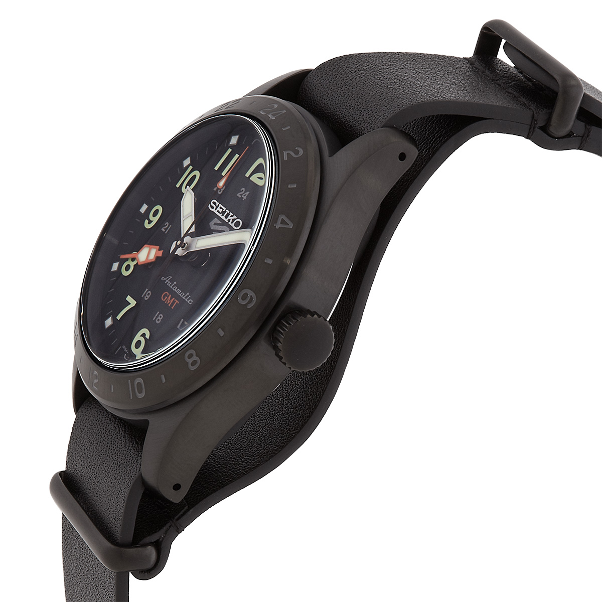 seiko 5 sports automatic black dial men's watch ssk025k1 seiko 5 sports automatic black dial men's watch ssk025k1