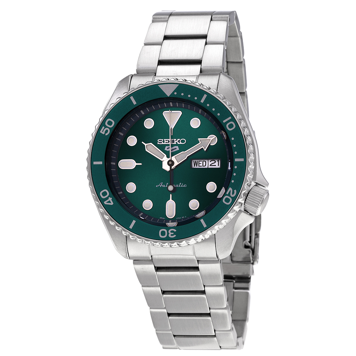 seiko 5 sports automatic green dial men's watch srpd61k1 seiko 5 sports automatic green dial men's watch srpd61k1