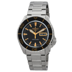 seiko 5 sports skx automatic black dial men's watch srpk99k1