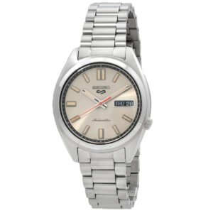 seiko 5 sports snxs automatic ivory dial men's watch srpk91k1