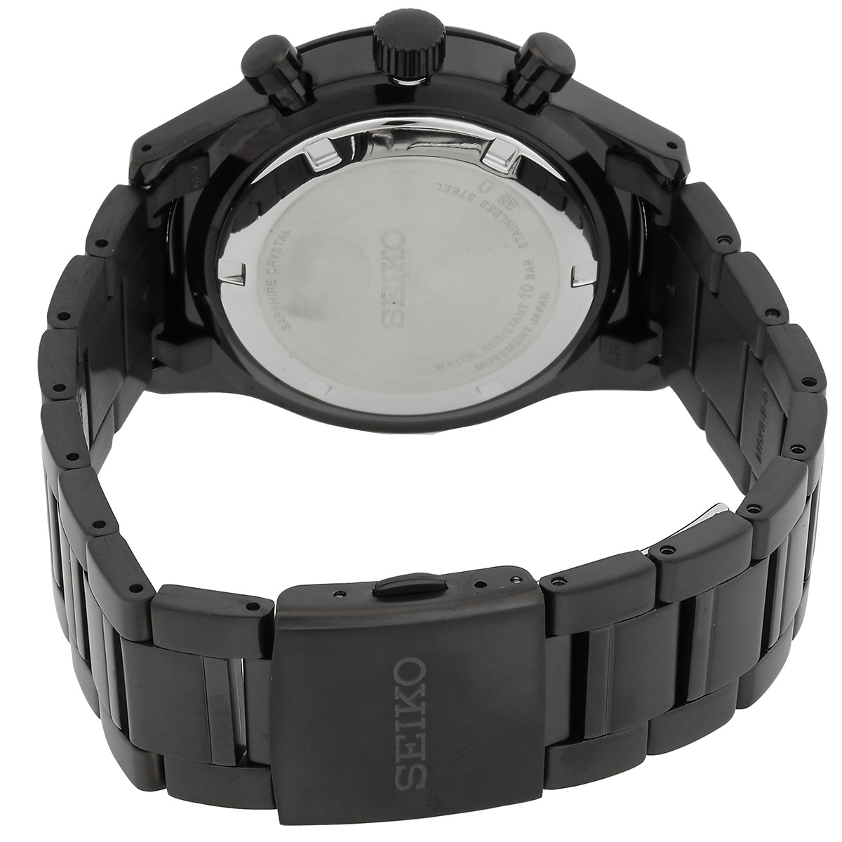 seiko chronograph quartz black dial men's watch ssb415p1 seiko chronograph quartz black dial men's watch ssb415p1