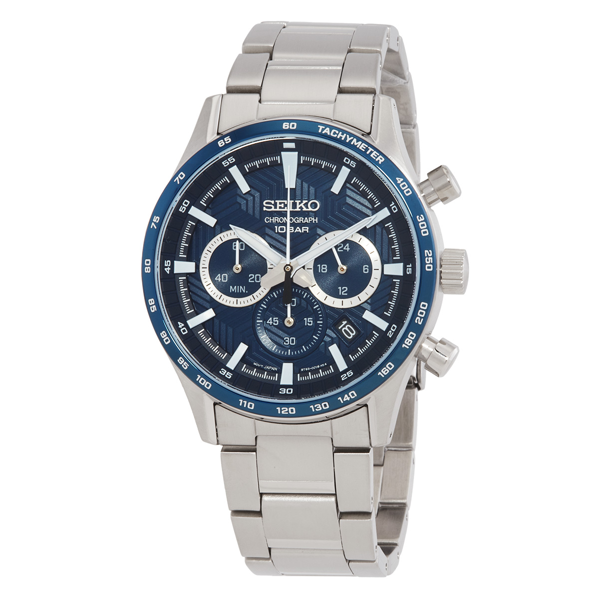 seiko chronograph quartz blue dial men's watch ssb445p1 seiko chronograph quartz blue dial men's watch ssb445p1