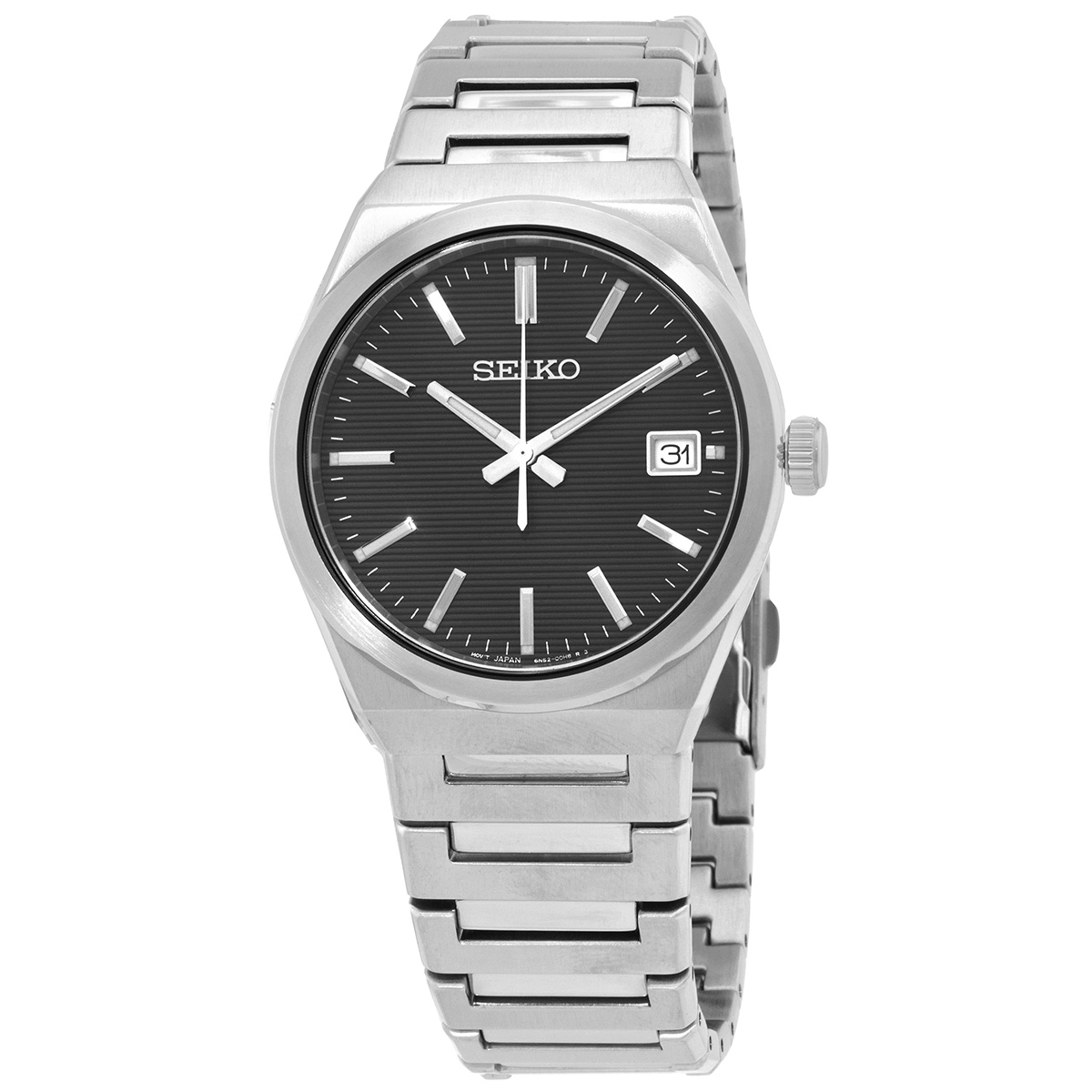 seiko classic quartz black dial men's watch sur557p1 seiko classic quartz black dial men's watch sur557p1