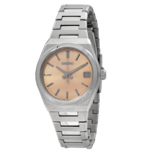 seiko classic quartz salmon dial ladies watch sur577p1