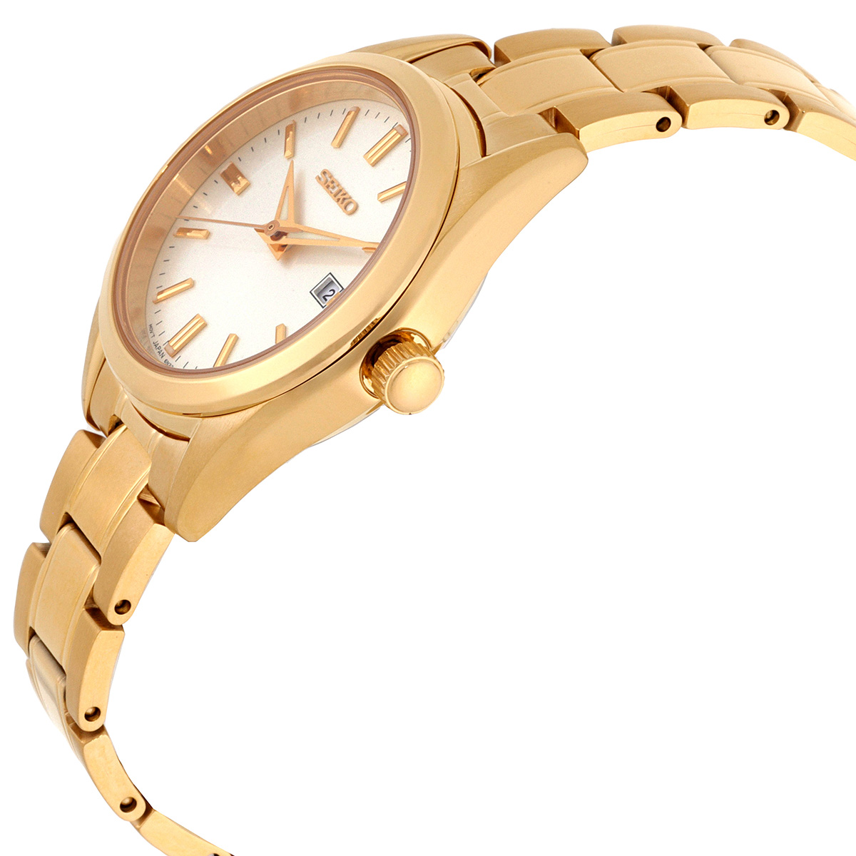 seiko essentials quartz silver dial ladies watch sur632 seiko essentials quartz silver dial ladies watch sur632
