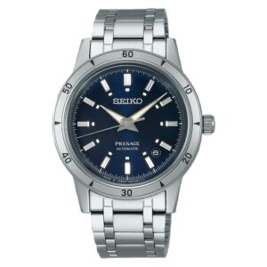 seiko presage automatic blue dial men's watch srpl07j1