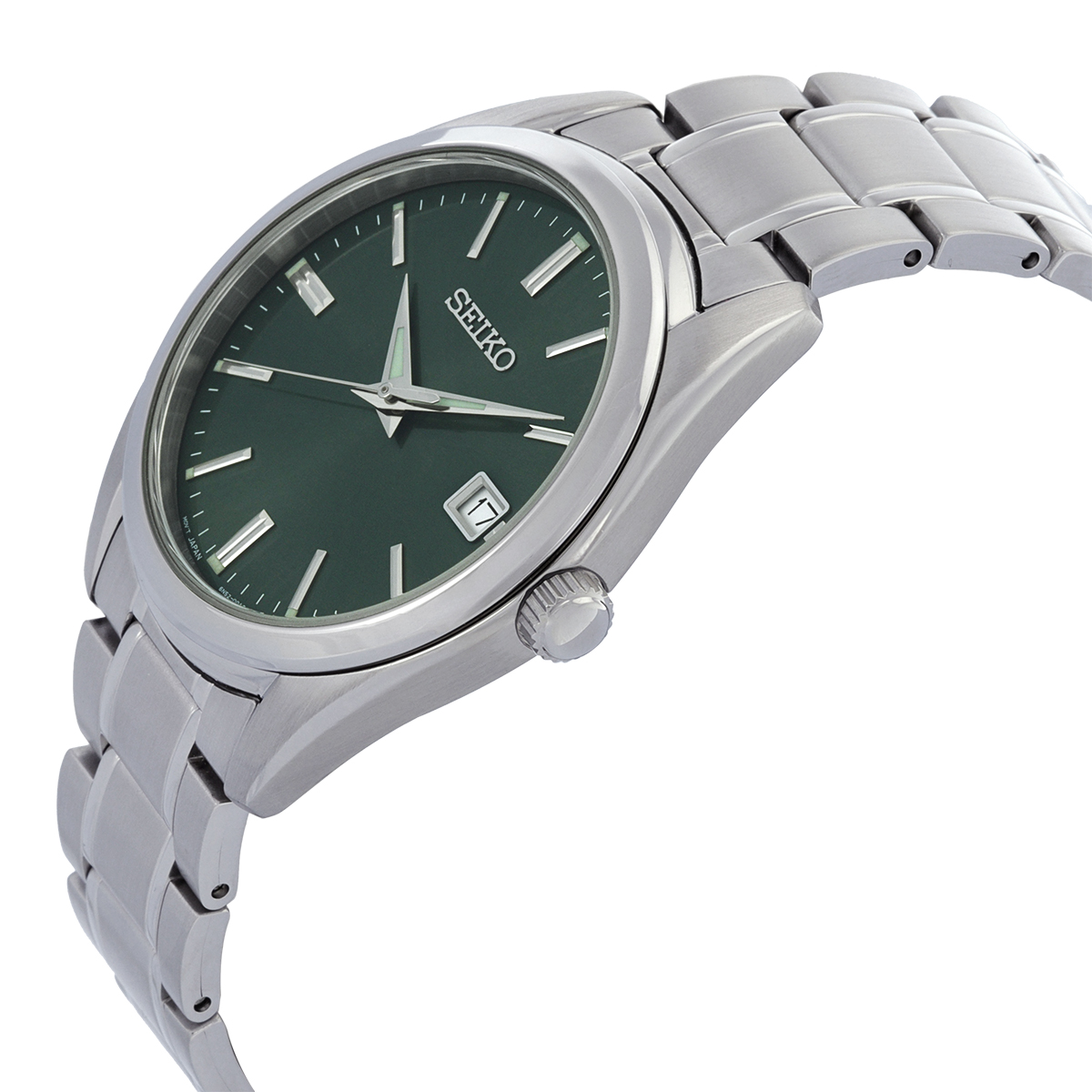 seiko quartz green dial men's watch sur527p1 seiko quartz green dial men's watch sur527p1