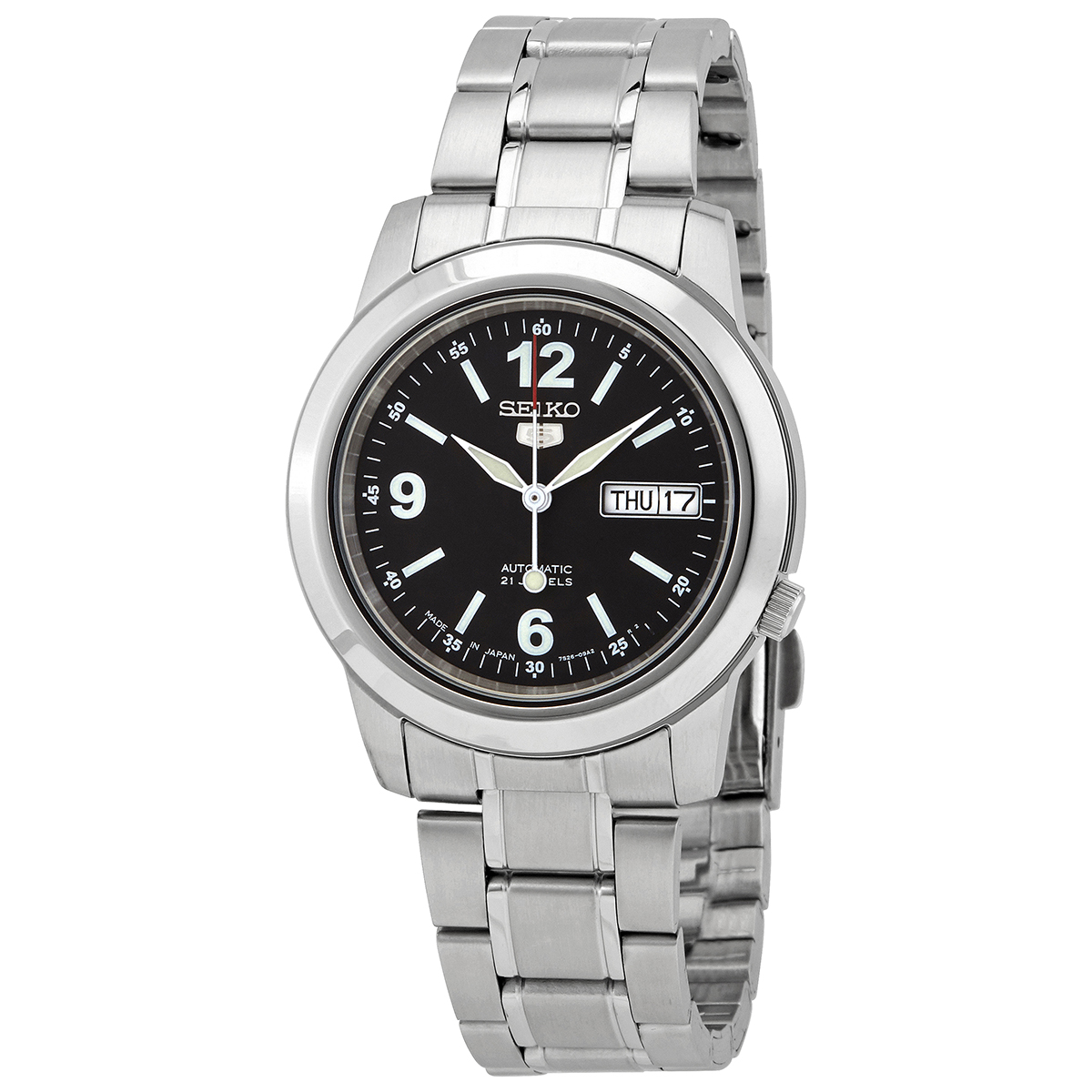 seiko 5 automatic black dial men's watch snke63j1 seiko 5 automatic black dial men's watch snke63j1