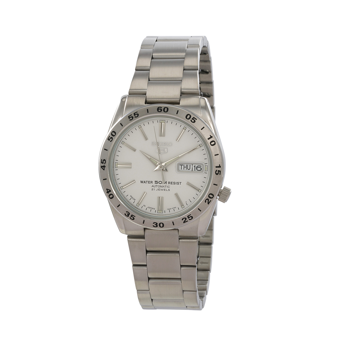 seiko 5 automatic white dial men's watch snkd97j1 seiko 5 automatic white dial men's watch snkd97j1