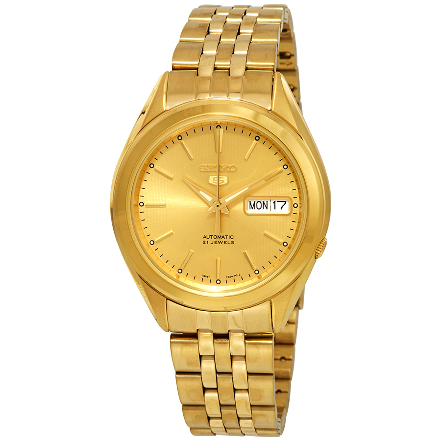seiko series 5 automatic gold dial men's watch snkl28 seiko series 5 automatic gold dial men's watch snkl28