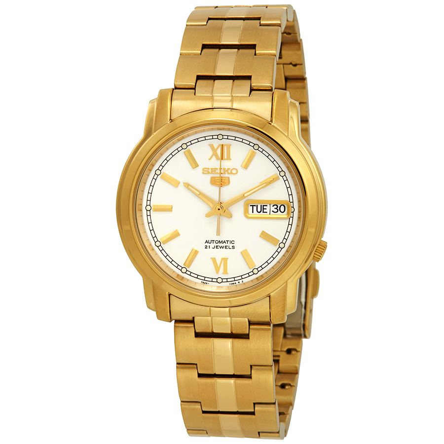 seiko series 5 automatic white dial men's watch snkk84 seiko series 5 automatic white dial men's watch snkk84