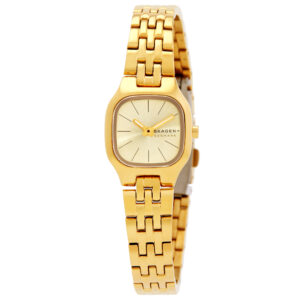 skagen mellem yellow dial ladies watch skw3177