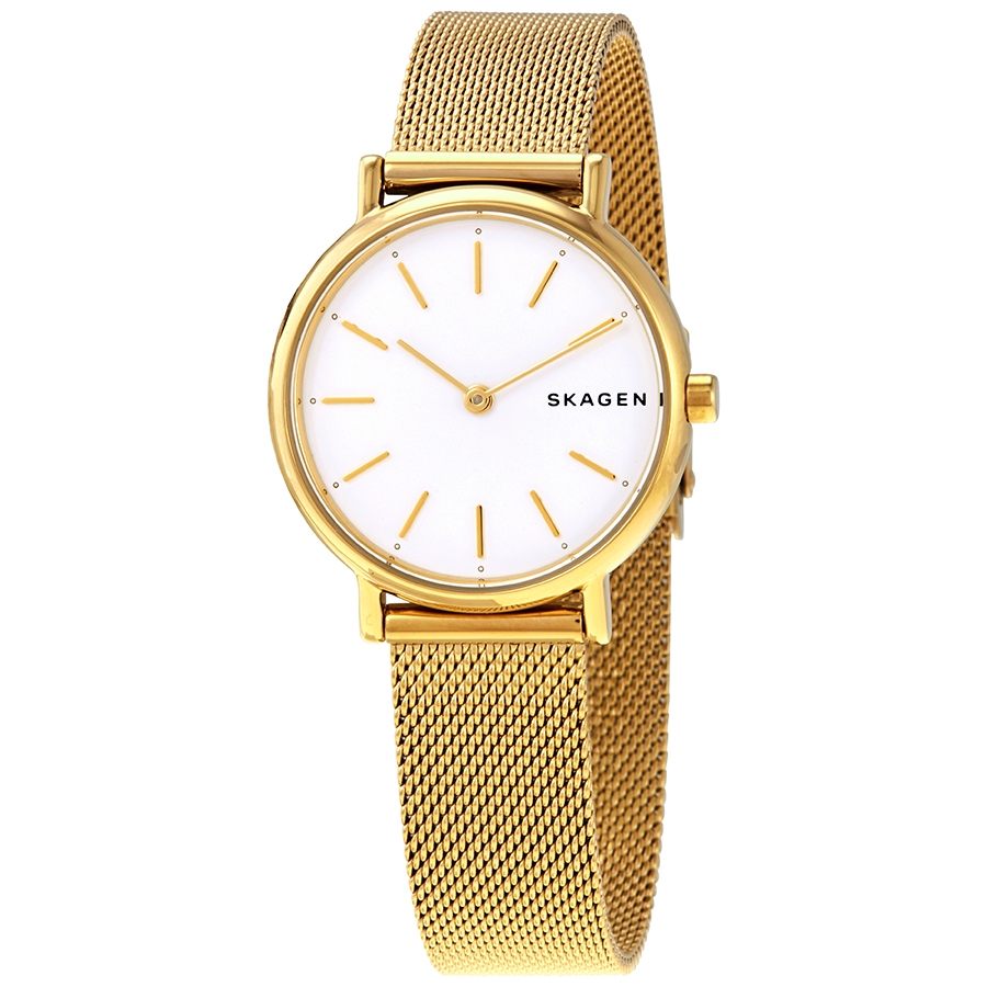 skagen signatur slim quartz silver dial ladies watch skagen signatur slim quartz silver dial ladies watch