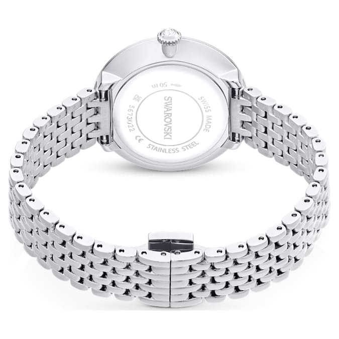 swarovski certa quartz crystal silver dial ladies watch 5673022 swarovski certa quartz crystal silver dial ladies watch 5673022