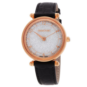 swarovski crystalline quartz white dial ladies watch 5653359