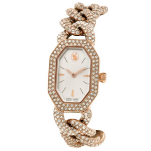 swarovski dextera chain quartz crystal ladies watch 5711710