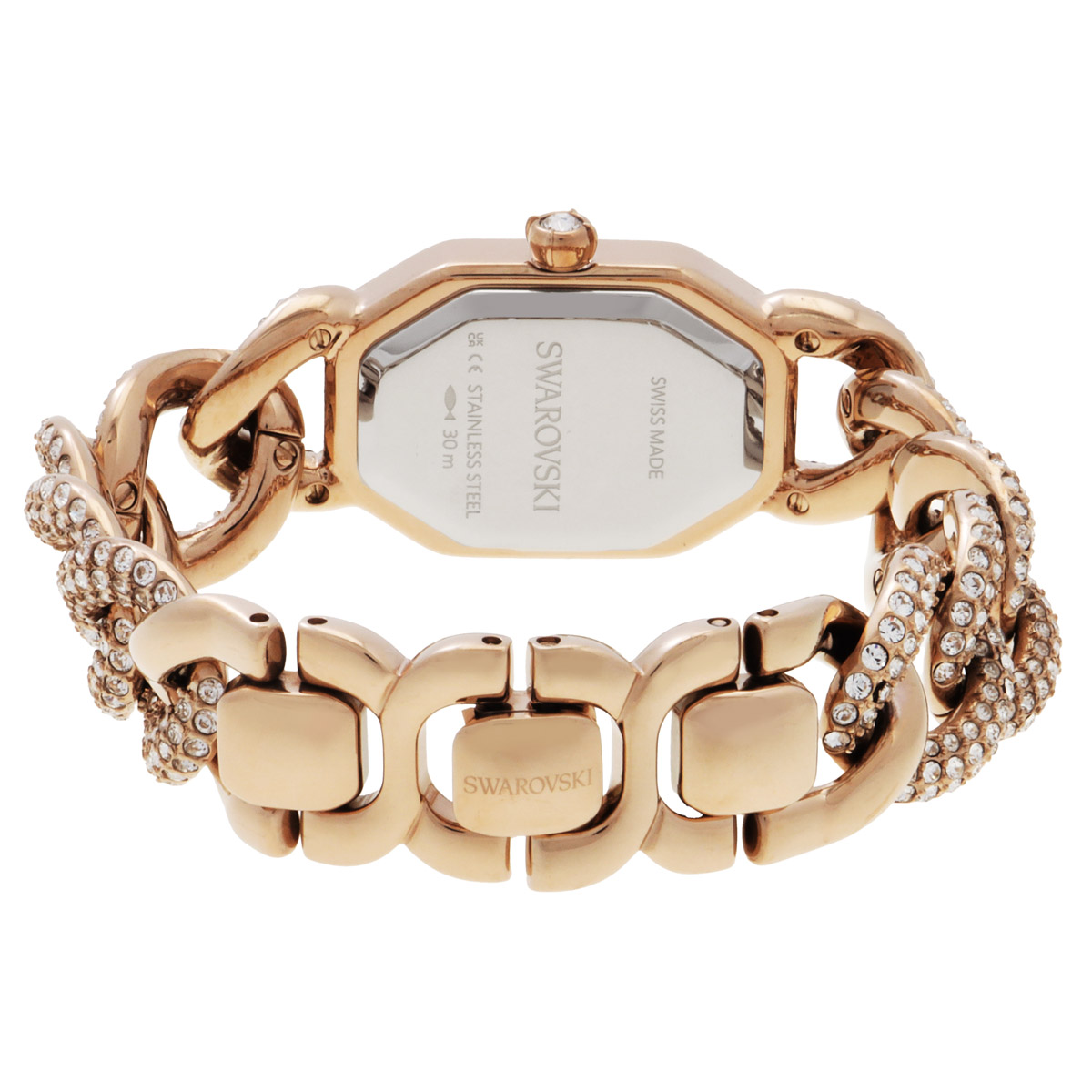 swarovski dextera chain quartz crystal ladies watch 5711710 swarovski dextera chain quartz crystal ladies watch 5711710