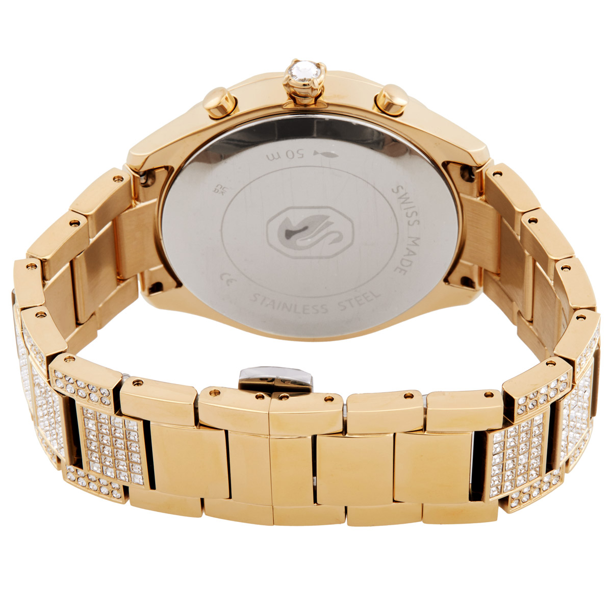 swarovski dextera chronograph quartz crystal watch 5715447 swarovski dextera chronograph quartz crystal watch 5715447