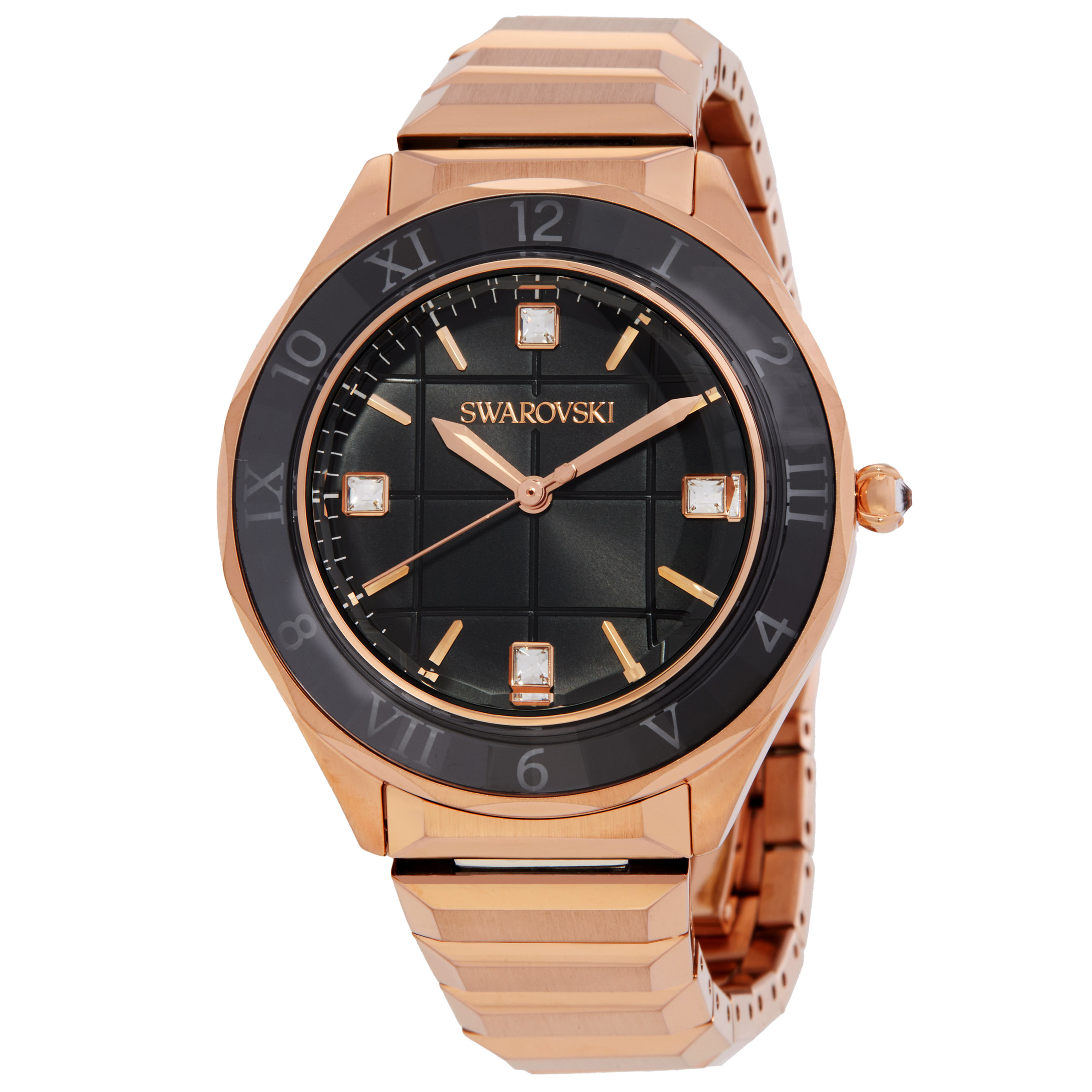 swarovski dextera quartz black dial ladies watch 5641294 swarovski dextera quartz black dial ladies watch 5641294