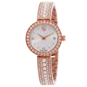 swarovski matrix pearl bangle ladies watch 5705406