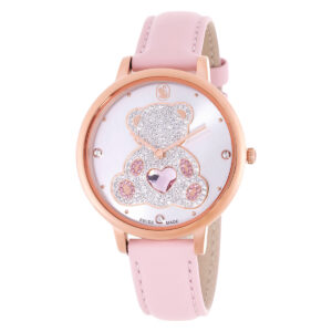 swarovski teddy quartz crystal ladies watch 5739838