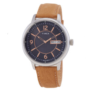 timex chicago quartz blue dial men's watch tw2v29000