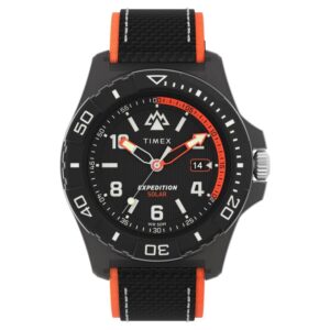 timex expedition quartz black dial men's watch tw2v66100
