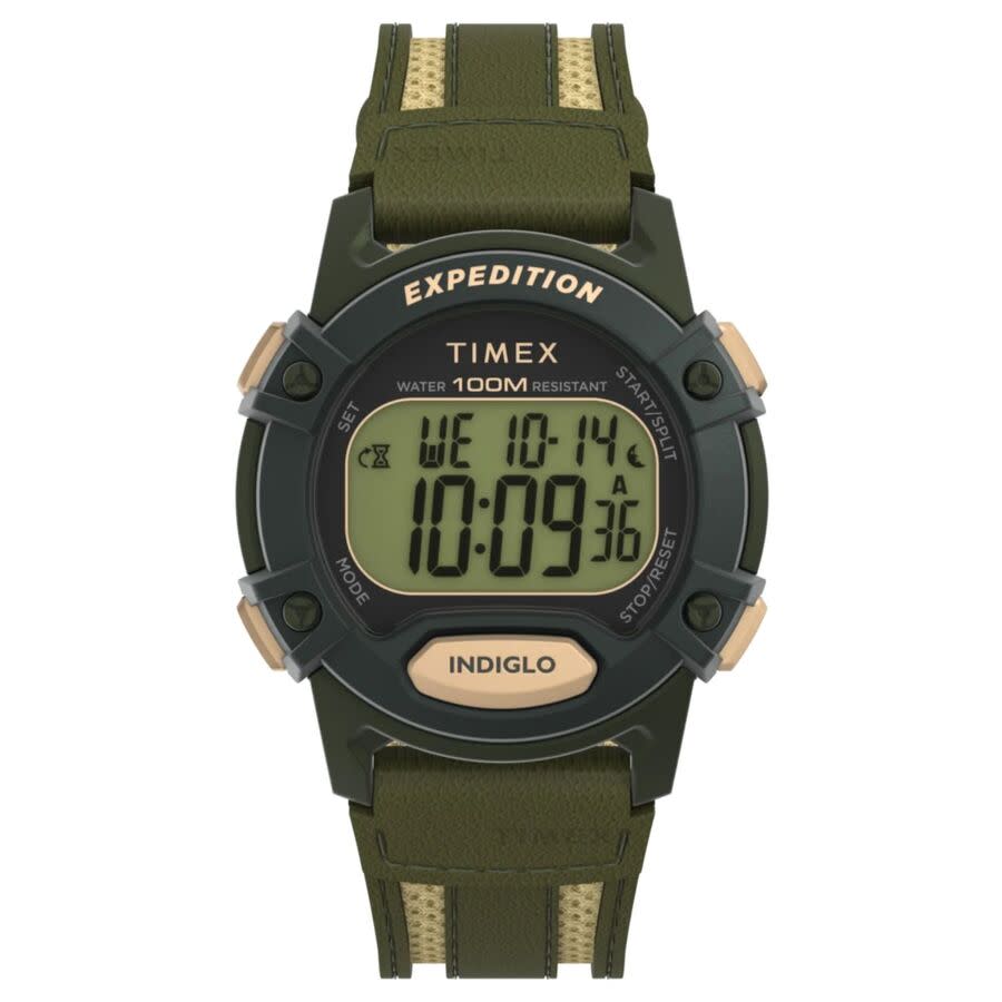 timex expedition quartz digital green dial men's watch tw4b30300 timex expedition quartz digital green dial men's watch tw4b30300