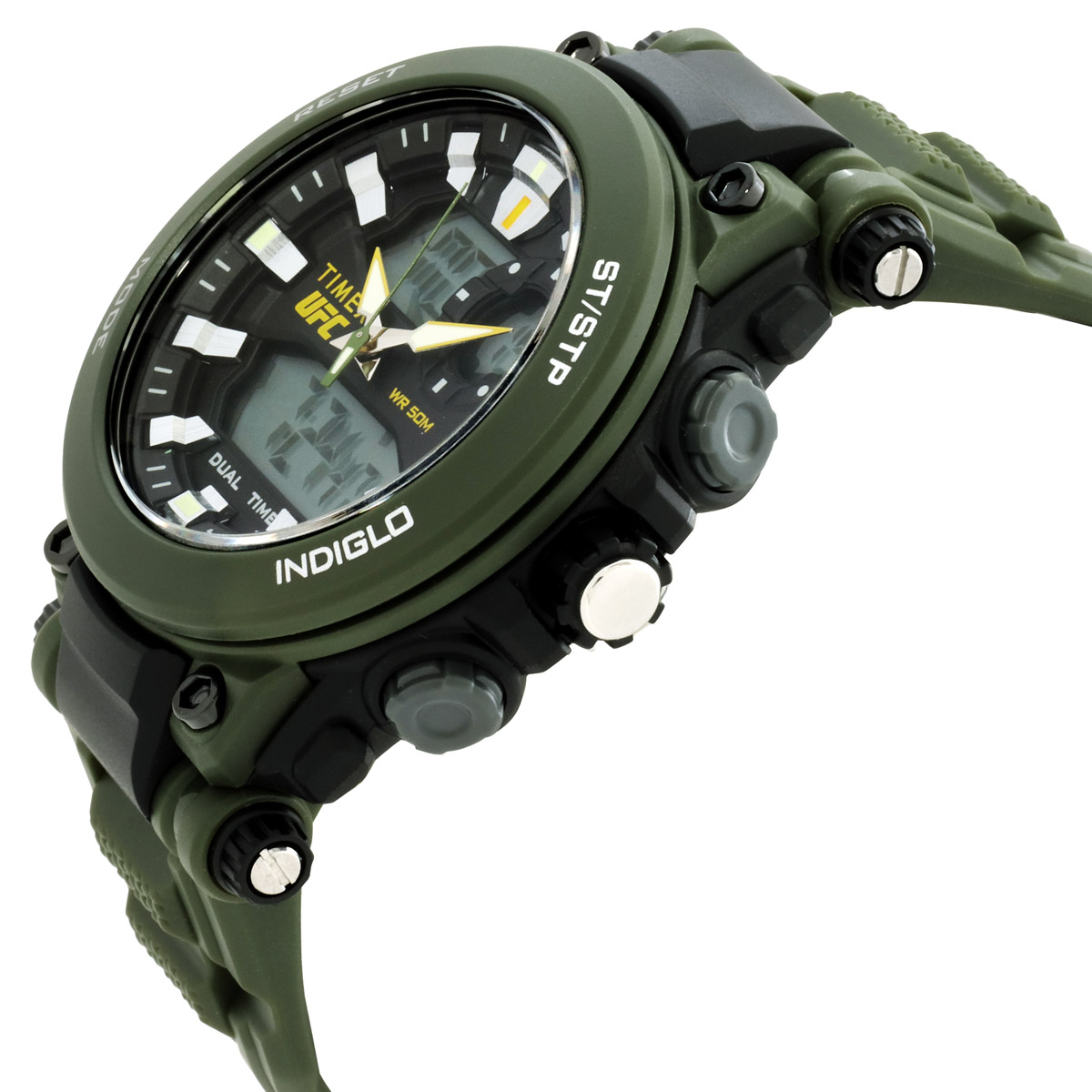 timex ufc impact alarm quartz analog digital black dial men's watch tw5m52900 timex ufc impact alarm quartz analog digital black dial men's watch tw5m52900