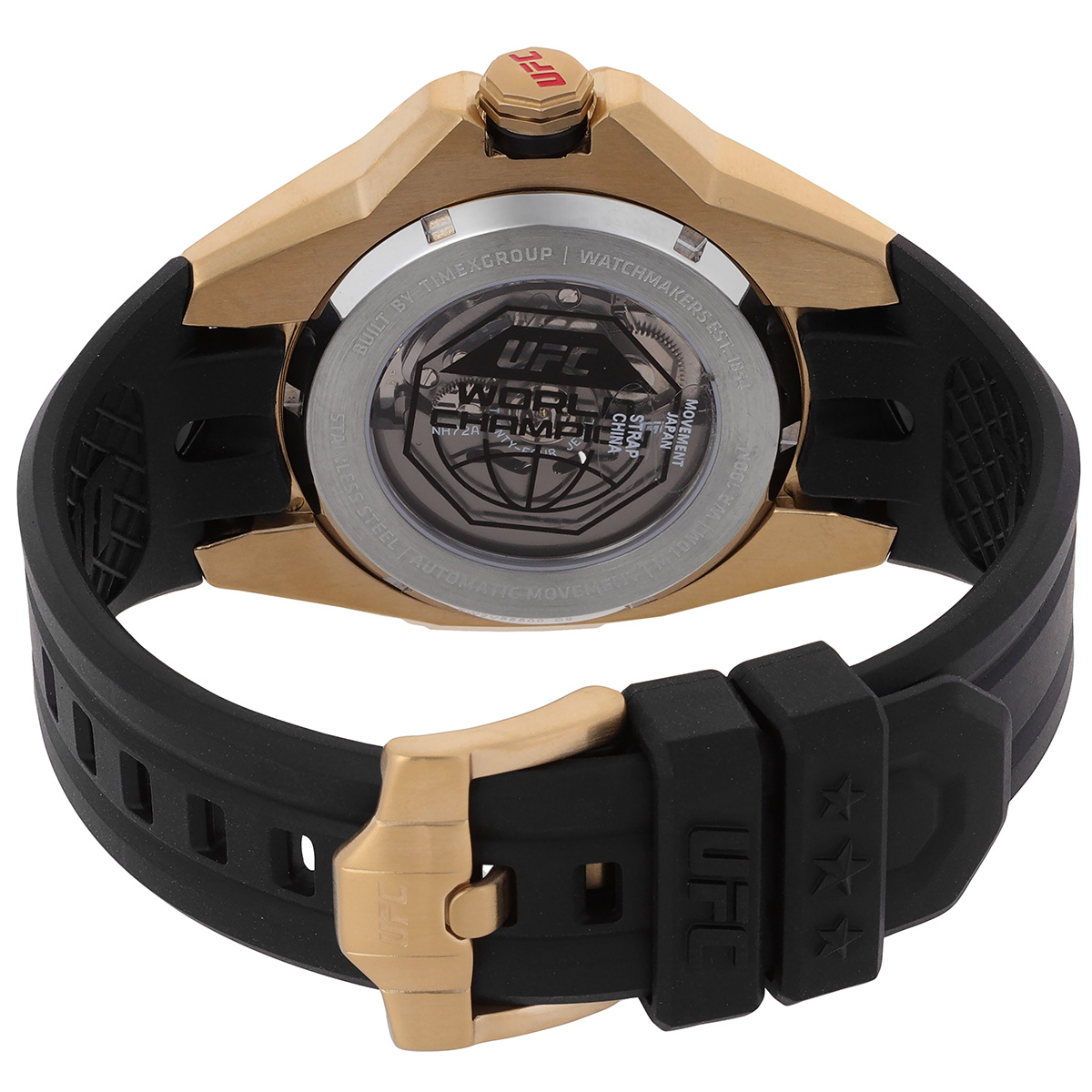 timex ufc pro automatic gold dial men's watch tw2v86500 timex ufc pro automatic gold dial men's watch tw2v86500
