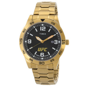 timex ufc street quartz black dial men's watch tw2v56400
