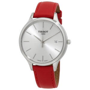 tissot bella ora quartz silver dial ladies watch t1032101603100