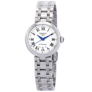 tissot bellissima automatic white dial ladies watch t1262071101300