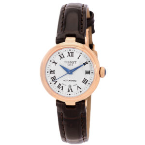 tissot bellissima automatic white dial ladies watch t1262073601300
