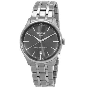 tissot chemin des tourelles automatic grey dial men's watch t139.807.11.061.00